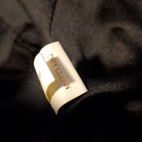 Marchesa Notte Black Silk Ruffle Mini Dress Elegant Party Cocktail Dress - Picture 12 of 15